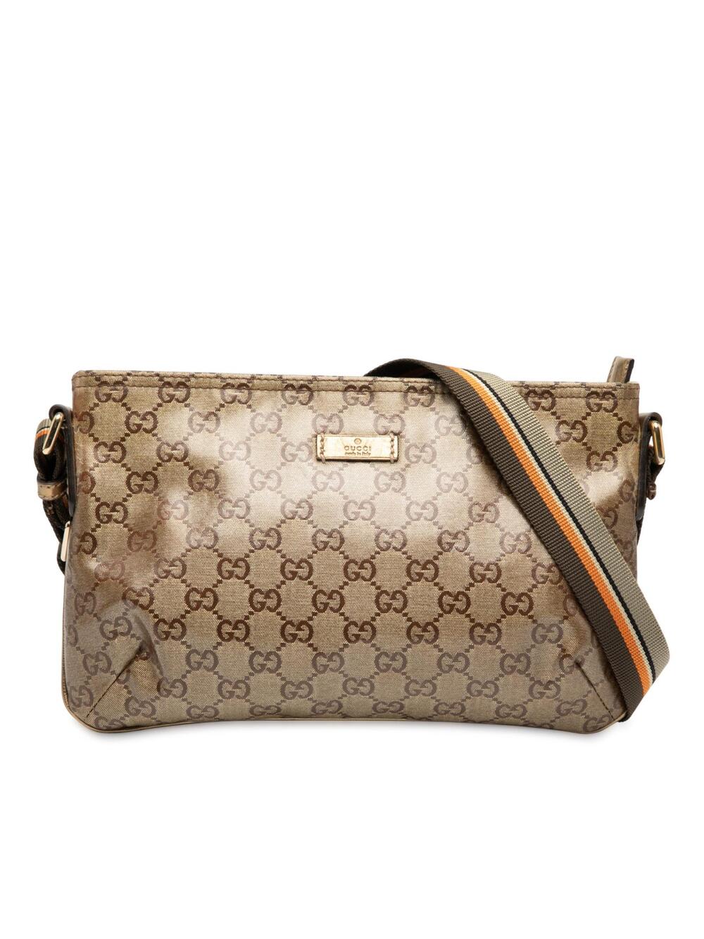 Gucci Gg Crystal Web Crossbody Pre- #358566G44B
